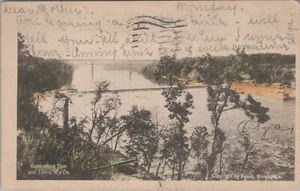Government Dam Locks Minneapolis Minnesota c1905 postcard E209 - Picture 1 of 2