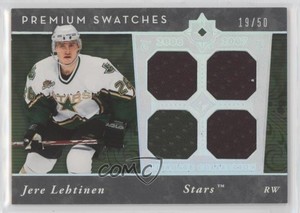 2006-07 Ultimate Collection Premium Swatches /50 Jere Lehtinen #PS-JL