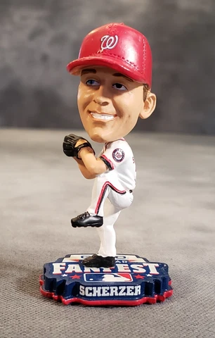 MAX SCHERZER ALL-STAR MINI-BOBBLEHEAD;  2018 FAN FEST; FOCO Cover