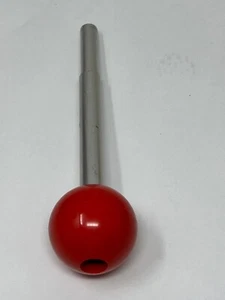 NOS WICO COMMAND CONTROL RED BALL JOYSTICK KNOB and SHAFT - Picture 1 of 3