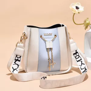 Bandolera Mujeres Cuero Bolsos de Mano Hombro Dama Bolso Mensajero Cartera - Imagen 1 de 27
