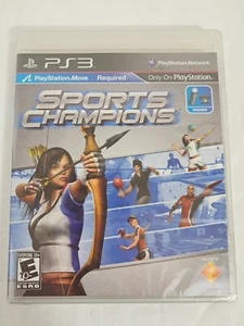 Sports Champions Motion Sony PS3 MOVE Spiel 2010 Familienspaß NEU FABRIKVERSIEGELT - Bild 1 von 6