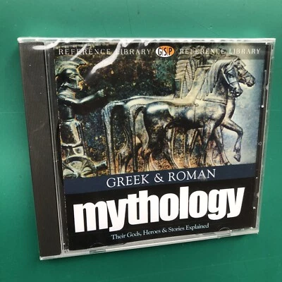 Greek Roman MYTHOLOGY PC CD-ROM God Heroes Ulysses Zeus Perseus Windows SEALED - Image 1 of 4
