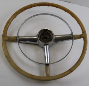 Vintage GM Steering Wheel 18"W Original Condition SEE PHOTOS - Picture 1 of 11