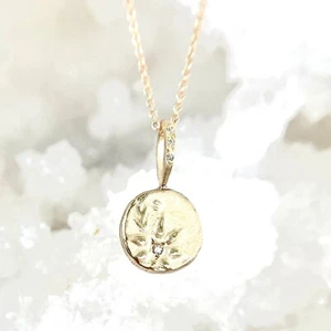 Robin Haley "Halley's Comet" 14K gold Necklace - Picture 1 of 4