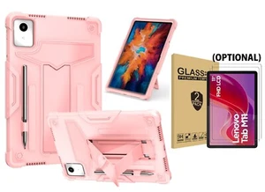 Lenovo Tab M11 Case 2024 Shockproof Heavy Duty Cover with Pen Holder & Kickstand - Picture 1 of 16