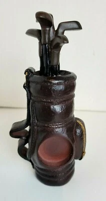 Marco de fotos para bolsa de palos de golf de caoba 3D para foto redonda de 1,25" - 7" H Foto 1 de 4