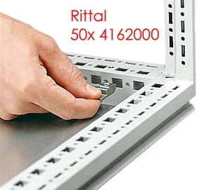 50x RITTAL EINSTECKMUTTER M6 6mm TS 4162.000 TS 4162000 FÜR SERVERSCHRÄNKE #RT01 - Picture 1 of 1