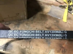 1 NEW YONGCHI AV13X960Li G FAN BELT YD385 Farm pro Jimna Nortrack Tractor - Picture 1 of 4