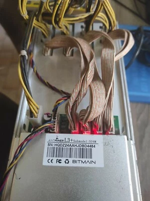 BitMain AntMiner L3+ con alimentatore dogecoin - Immagine 1 di 3