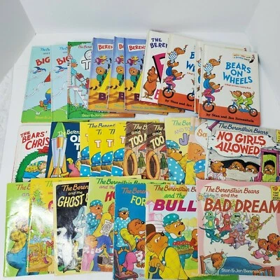 Lot of 28 Berenstain Bears Books - Hardback and Paperback - Image 1 of 4