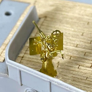 For Missouri Lowa Warship Model Ship 1/200 Metal Barrels Bases Etched Sheet Kit - Picture 1 of 5