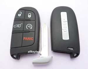 NEW OEM 2014-2022 JEEP GRAND CHEROKEE smart keyless remote fob 68143505 +KEY - Picture 1 of 4