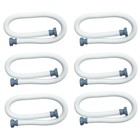Intex 1.5 Inch Diameter Water Accessory Pool Pump Replacement Hose (6 Pack)