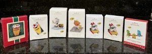 Lot 7 Crayola Buntstifte Punze Andenken Ornamente Sammler Vintage - Bild 1 von 24