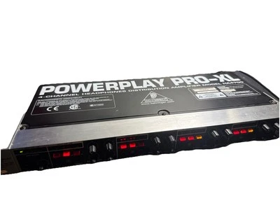 Behringer Powerplay PRO-XL 4 channel headphone distribution amplifier HA4700 - Image 1 of 4