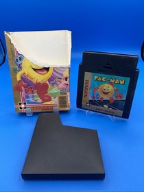 Pac-Man (Nintendo NES) Tengen Cartridge. TESTED. Box Damage.