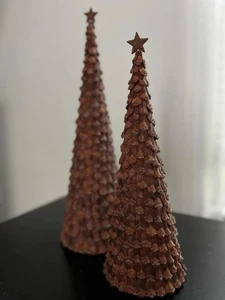 Pinecone Christmas tree Handmade decor holiday centerpiece Christmas Trees - Picture 1 of 4