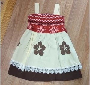 Lilytots Kidswear Moana dress Size 12 - Picture 1 of 1
