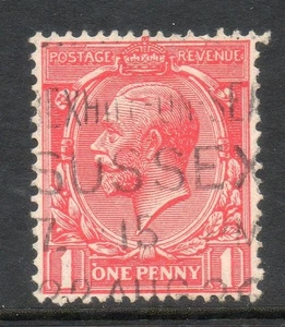 SG419d variety N34d. 1d scarlet Inverted Q for O in ONE Fine used cat £500 mint - Picture 1 of 2