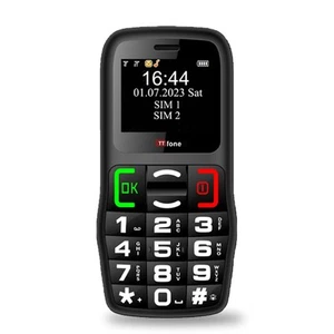 TTfone TT220: Big Button Mobile - Unlocked, Vodafone Pay As You Go - Picture 1 of 5