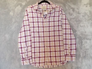 NWT Old Ranch, ladies 100% cotton button western shirt, Acadia Boyfriend LS sz S - Picture 1 of 8