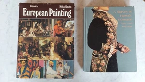 COSTUME DESIGN & EUROPEAN PAINTING BOOK LOT - Picture 1 of 8