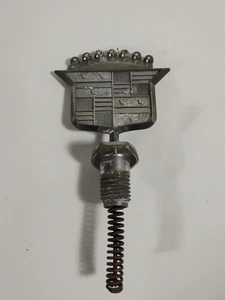 1977 1978 1979? Cadillac Deville Hood Ornament Emblem Spring  - Picture 1 of 10