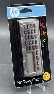 NEW HP Quick Calc Quickcalc Pocket Calculator (Silver) HP01 Sealed - FAST SHIP! - Picture 1 of 3