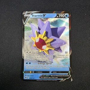 Starmie V 030/189 Ultra Raro Holo Completamente Arte Resplandor Astral Pokémon Juego de Cartas Coleccionables Casi Nuevo - Imagen 1 de 2