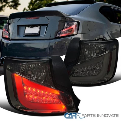 Fits 11-13 Scion tC LED Bar Smoke Rear Tail Lights Brake Lamps Left+Right Pair - Image 1 of 4