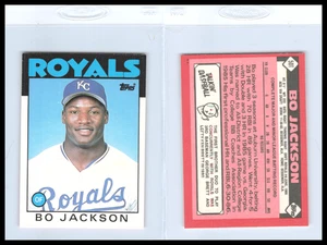 1986 Topps Traded Bo Jackson Rookie RC #50T Royals NM MT 414 - Bild 1 von 1