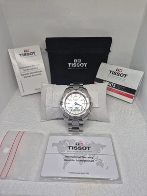 Tissot 1853 T Touch Expert Quartz  Saphir Cristal Écran Tactile T013420A Suisse - Photo 1/4