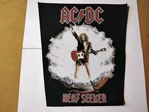 AC/DC BACKPATCH Original 80er Vintage Rückenaufnäher 36x33x24cm Hard Rock - Bild 1 von 6