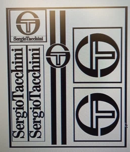 Sergio Tacchini Panel Set Lambretta Vespa Scooter Car Camper Van - Picture 1 of 1