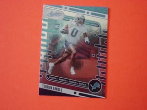 Tarjeta de novato Panini Absolute Football 2024 azul Terrion Arnold Lions #124 - Imagen 1 de 1