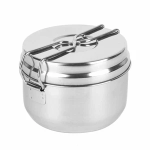 Lebensmittelbehälter aus Edelstahl,Kantine zum Erhitzen von Mahlzeiten Lunch-Box - Bild 1 von 5