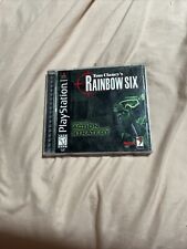 Tom Clancy's Rainbow Six Original Sony PlayStation 1 Black label Edition