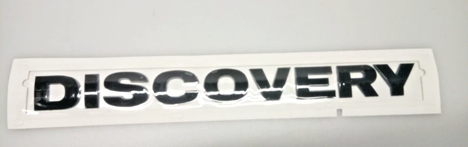 Nuevo emblema trasero Land Rover Discovery Boot Insignia para 2 II L318 1998-2004 GRIS Foto 1 de 1