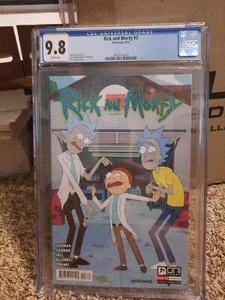 Rick And Morty 3 Cgc 9.8 Oni Press 2015 1st Print 1st Series Cartoon Adult TV - Picture 1 of 8