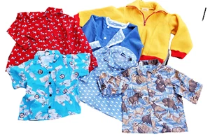 6 Boys SHIRTS & JACKETS Handmade Vintage 1980s-90s Chests 30-34" Very Well Made - Picture 1 of 7
