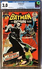 BATMAN #237 CGC 3.0  HALLOWEEN STORY. Neil Adams Classic. “ Enough Said “
