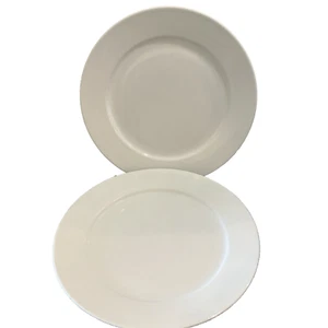 2 IKEA 365+ Dinner Plates Susan Pryke 10 3/4 - Picture 1 of 7
