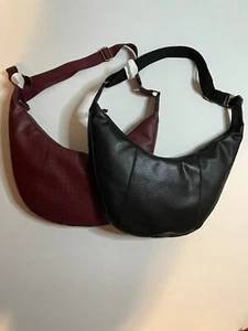 Slouch crossbody bag with adjustable strap - Picture 1 of 8