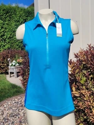 Two (S) Callaway Sleeveless Woman's Golf Tops - Image 1 of 4