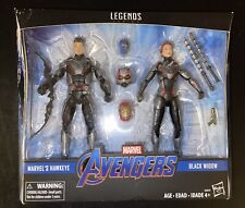 Marvel Legends Avengers Endgame Quantum Suit Marvel's Hawkeye and Black  Widow 2-Pack