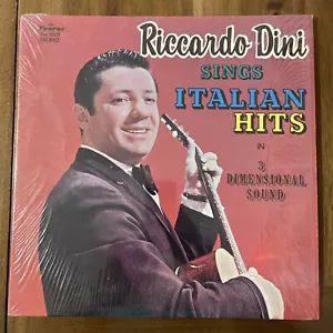 Riccardo Dini Sings Italian Hits in 3 Dimensional Sound - Vinyl Record - Imagen 1 de 6