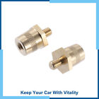 Universal Pack (2) M8 Battery Terminal Connector Brass Tone Post Adapter Stud