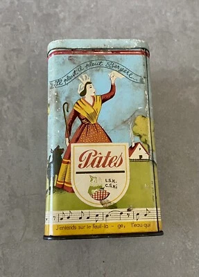 Ancienne Boîte ELESCA « Pâtes » - Photo 1/4