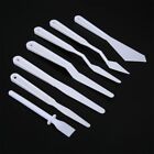 7Pcs Portable Artist Tool Plastic Palette Knives Scraper Spatula Shove Art Kits